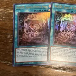 3x WANTED: Seeker of Sinful Spoils RA03-EN074 x2 Ultra Rare x1 Super YuGiOh! - Image 4