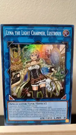 Lyna the Light Charmer, Lustrous 1st Edition [NM] - Yu-Gi-Oh! RA04 [Super Rare] - Image 1