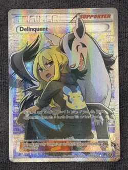 Pokemon TCG Delinquent Alternative Art Trainer XY Breakpoint 98b/122 - Image 1