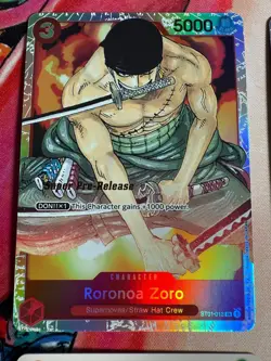 One Piece TCG Super Pre-Release Lot ST01 ST03 Luffy Zoro Nami Boa NM - Image 4