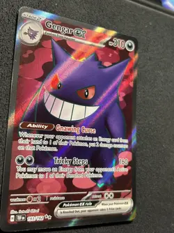 Pokemon Gengar EX Temporal Forces Full Art Rare 193/162 NM+ - Image 3