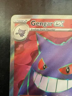 Pokemon Gengar EX Temporal Forces Ultra Rare 193/162 Full Art Holo (NM) - Image 2