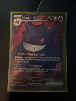 Pokemon Gengar EX Temporal Forces Ultra Rare Holo Card 193/162 Near Mint - Image 1