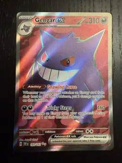 Pokemon TCG: Gengar EX 193/162 - SV05: Temporal Forces - Ultra Rare - NM - Image 1