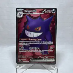 Gengar EX 193/162 Pokemon: Temporal Forces Ultra Rare Full Art - Near Mint - Image 1