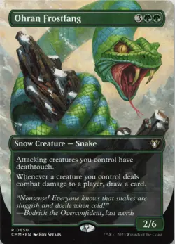 Ohran Frostfang (Borderless) R Commander Masters 650 LP-NM - Image 1