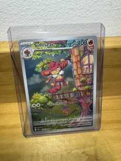 Simisear - 100/086 - Illustration Rare - White Flare - Pokemon Card NM/M English - Image 1