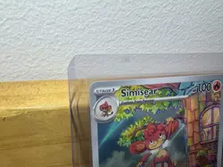 Simisear - 100/086 - Illustration Rare - White Flare - Pokemon Card NM/M English - Image 2