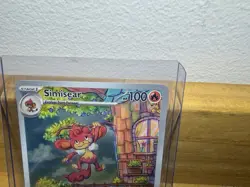 Simisear - 100/086 - Illustration Rare - White Flare - Pokemon Card NM/M English - Image 3