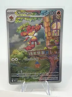 SIMISEAR- #100/086 NM -ILLUSTRATION RARE - WHITE FLARE - POKEMON ENGLISH - Image 1