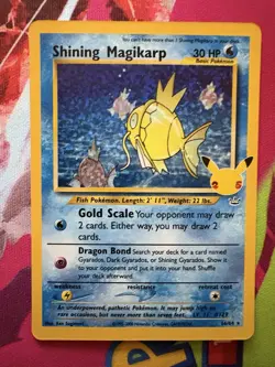 Pokemon TCG Shining Magikarp Card 66/64 Celebrations 25th Anniversary Edition NM - Image 1