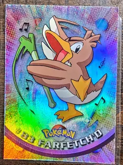 #83 FARFETCH'D - 2000 Topps Chrome Pokemon Holo Foil NM-MT! - Image 1