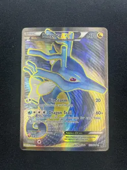 Kingdra EX XY Fates Collide 122/124 Full Art Ultra Holo Rare Card Pokemon TCG NM - Image 1