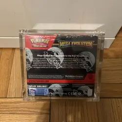 Pokemon Mega Evolution Enhanced Sealed Booster Box w/ Hard Acrylic Case - Image 2