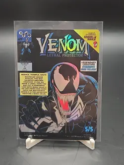 Mtg Magic Spider Man Eddie Brock Mythic Foil Full Art Venom SSP - Image 1