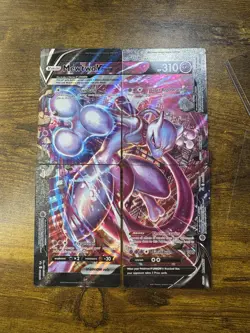 Mewtwo V-UNION [Set of 4] SWSH: Sword & Shield Promo Cards Holo Pokemon - Image 1