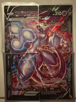 Mewtwo V-UNION [Set of 4] SWSH: Sword & Shield Promo Cards Holo - Image 1