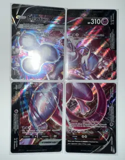 Mewtwo V-UNION [Set of 4] SWSH: Sword & Shield Promo Cards Holo - Image 1
