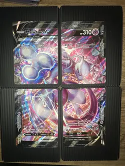 Mewtwo V-UNION [Set of 4] SWSH: Sword & Shield Promo Cards Holo (NM) - Image 1