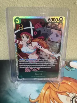 One Piece TCG Nami SR OP02-036 Paramount War NM! - Image 1