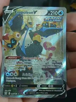 Empoleon V 146/163 Battle Styles Ultra Rare Special Full Art Pokemon Card LP - Image 3