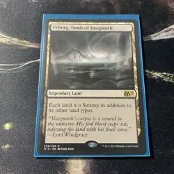 Magic: The Gathering Urborg, Tomb of Yawgmoth M15 Rare Land Card 249 - Regular - Image 1