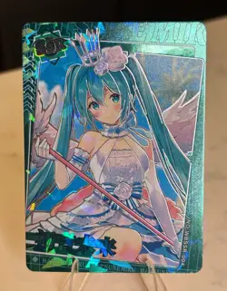Hatsune Miku Vocaloid Mysterious Surprise SSR Waifu Card Goddess Story SSR-004 - Image 1