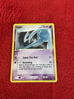 Lugia 002/017 POP Series 5 Holo Pokemon Card Played - Image 1