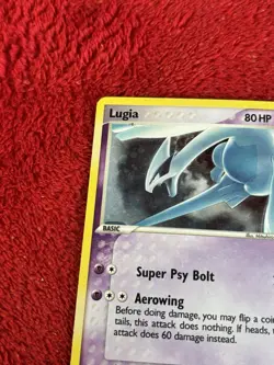 Lugia 002/017 POP Series 5 Holo Pokemon Card Played - Image 2