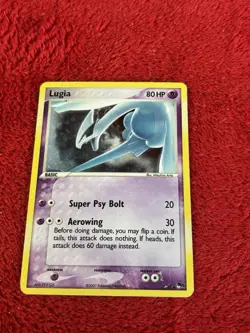 Lugia 002/017 POP Series 5 Holo Pokemon Card Played - Image 5