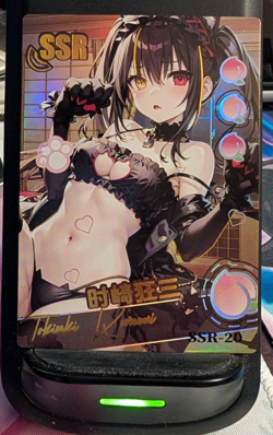 Kurumi Tokisaki Date a Live SSR-20 Peach Party Goddess Story Anime Waifu Card - Image 1