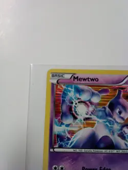 Pokemon Mewtwo Legendary Treasures 53/113 Holo Rare Basic 120 HP Card TCG - Image 3