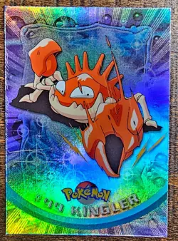 2000 Pokemon TV Animation Edition - Holo Foil card 99 Kingler - Image 1