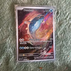 Pokemon TCG Dondozo Card 207/198 Scarlet & Violet Base Set Illustration Holo - Image 2