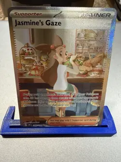Pokemon TCG Jasmine's Gaze Full Art Holo Trainer Surging Sparks #245/191 - Image 1