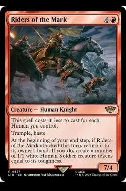 Riders of the Mark #0827 MTG LTR Rare NM - Image 1