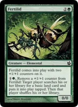 MTG Fertilid - Foil, Morningtide, Moderately Played, English - Image 1