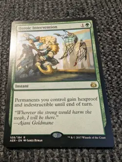 Heroic Intervention Magic The Gathering AER 109/184 NM/M - Image 1