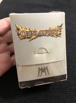 ⭐SEALED MTG WotC 2002 Onslaught Deck Box Ravenous Baloth, Ixidor, Krosan Art ⭐ - Image 1