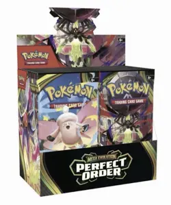 Pokemon TCG: Mega Evolution -Perfect Order Booster Display Box PRESALE CONFIRMED - Image 1