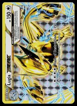 Pokemon XY - Fates Collide 79/124 Lugia BREAK - Image 1