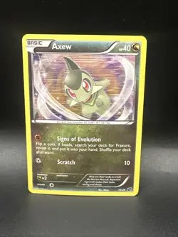 Pokemon TCG - AXEW - Dragon Vault 12/20 Holo Pokemon - Image 1