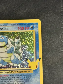 Blastoise 2/102 NM Celebrations 25th Anniversary 2021 Holo Pokemon 1 DAY SHIP! - Image 3