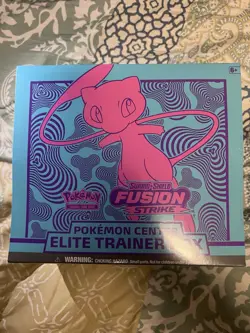 Fusion Strike Pokemon Center Sword and Shield Elite Trainer Box PC ETB Sealed - Image 1