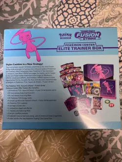 Fusion Strike Pokemon Center Sword and Shield Elite Trainer Box PC ETB Sealed - Image 2