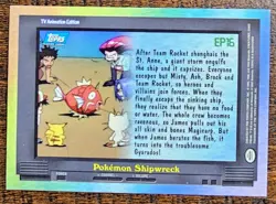 2000 Topps Pokemon Shipwreck Foil - Image 2