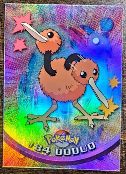 Doduo #84 2000 Topps Pokemon TV Animation Edition Series 2 - Image 1