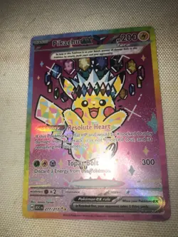 Pokemon Pikachu EX SIR Ascended Heroes 277/217 *IN HAND* - Image 2