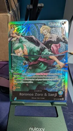 Roronoa Zoro & Sanji ST12-001 Starter Deck 12: Zoro and Sanji Foil - Image 1