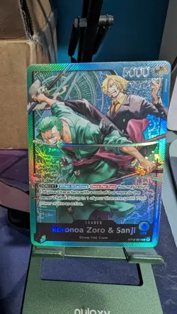 Roronoa Zoro & Sanji ST12-001 Starter Deck 12: Zoro and Sanji Foil - Image 1